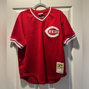 Mitchell & Ness Johnny Bench Jersey